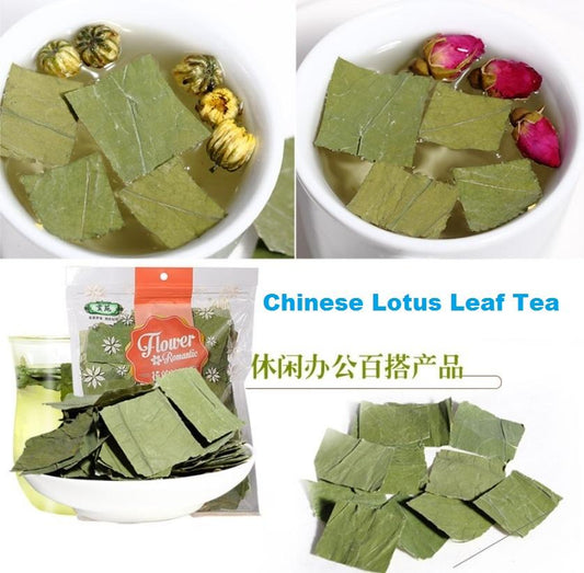 China Natural organic wild Lotus Leaf Tea With Relieve stress.Chinese Lotus Leaf Pieces. Beauty slimming tea. Fat burning tea. Weight Loss Slimming Diets Healthy Fat Burning. 70g*3 bags