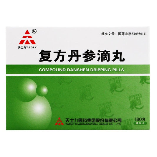 Chinse Herbs. Fufang Danshen Diwan or FufangDanshen Diwan or FufangDanshenDiwan or Fu Fang Dan Shen Di Wan or Fufang Danshen Dripping Pills or Compound Danshen Dripping Pills for chest apoplexy and Angina Pectoris and coronary heart disease.