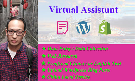 Be my virtual assistant in China.